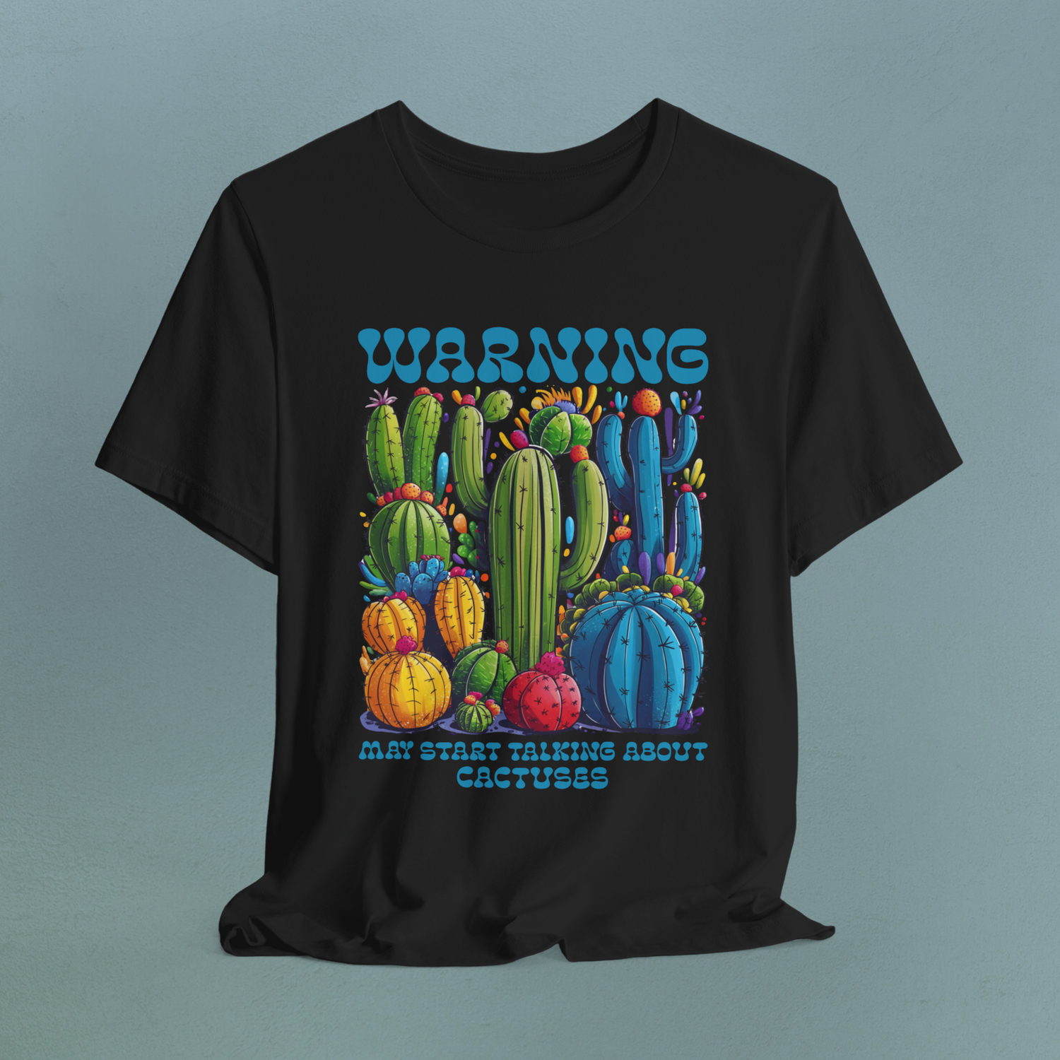 Cactus t-shirt succulent print