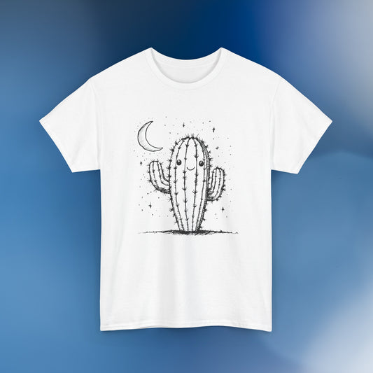 Cute Cartoon Cactus 3 - Unisex Cactus T-Shirt