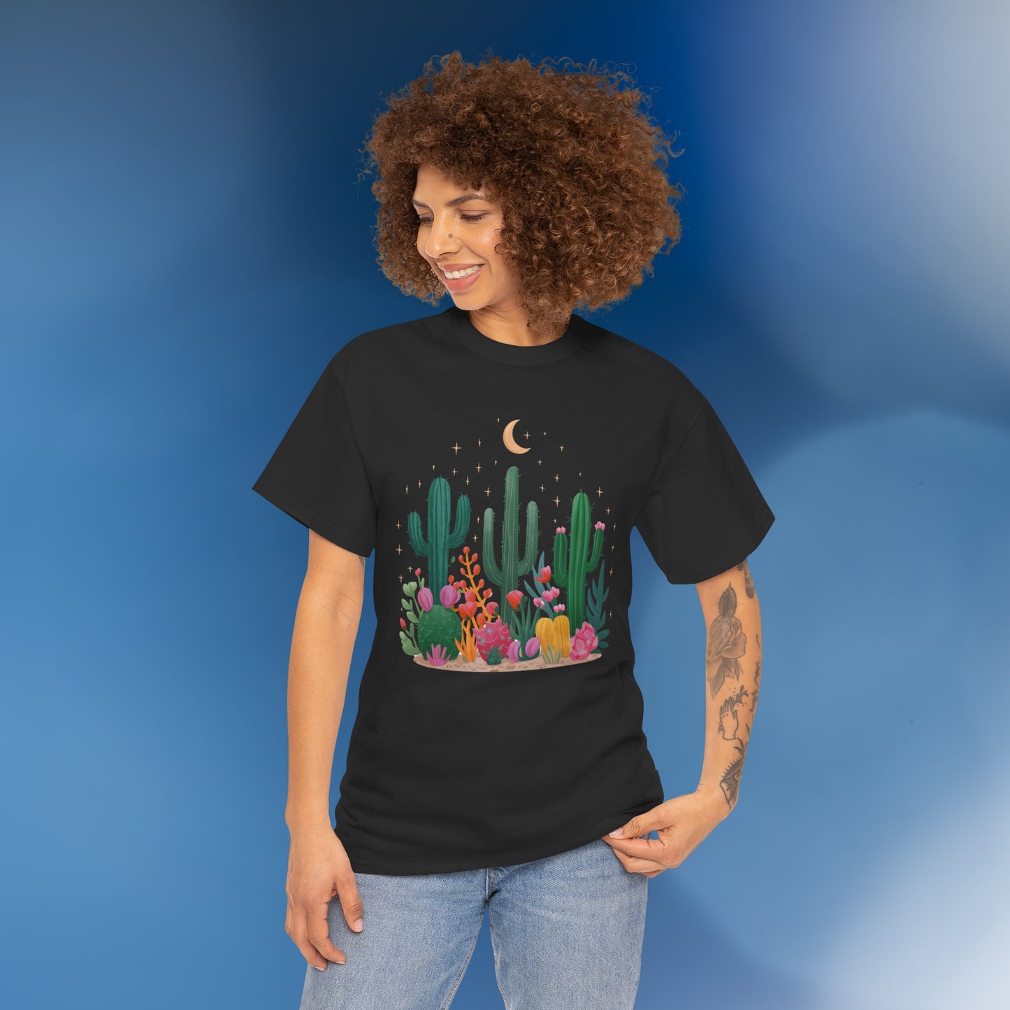 Nordic art Cactus 1 - Unisex Cactus T-Shirt