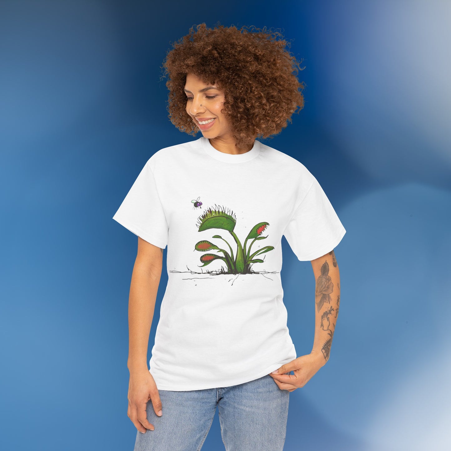 Doodle Flytrap - Unisex Carnivorous Plant T-Shirt