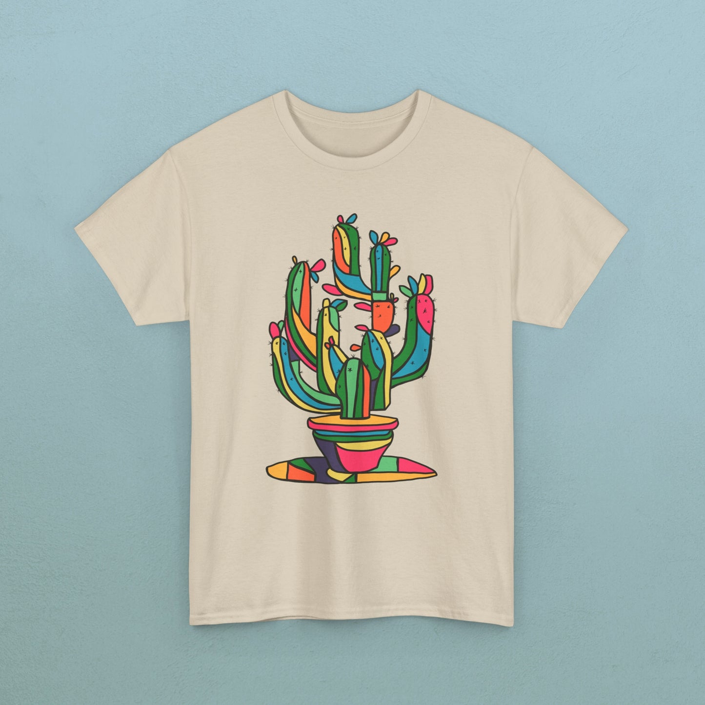 Abstract Cactus - Unisex Cactus T-Shirt