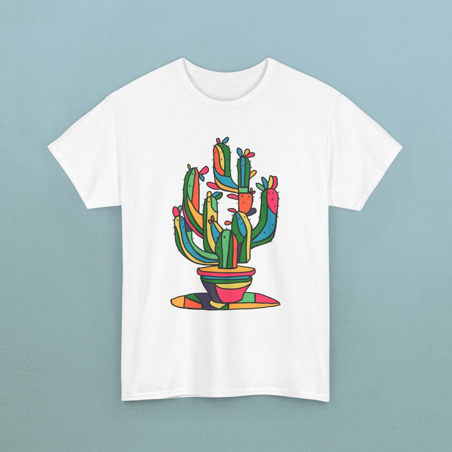 Abstract Cactus - Unisex Cactus T-Shirt