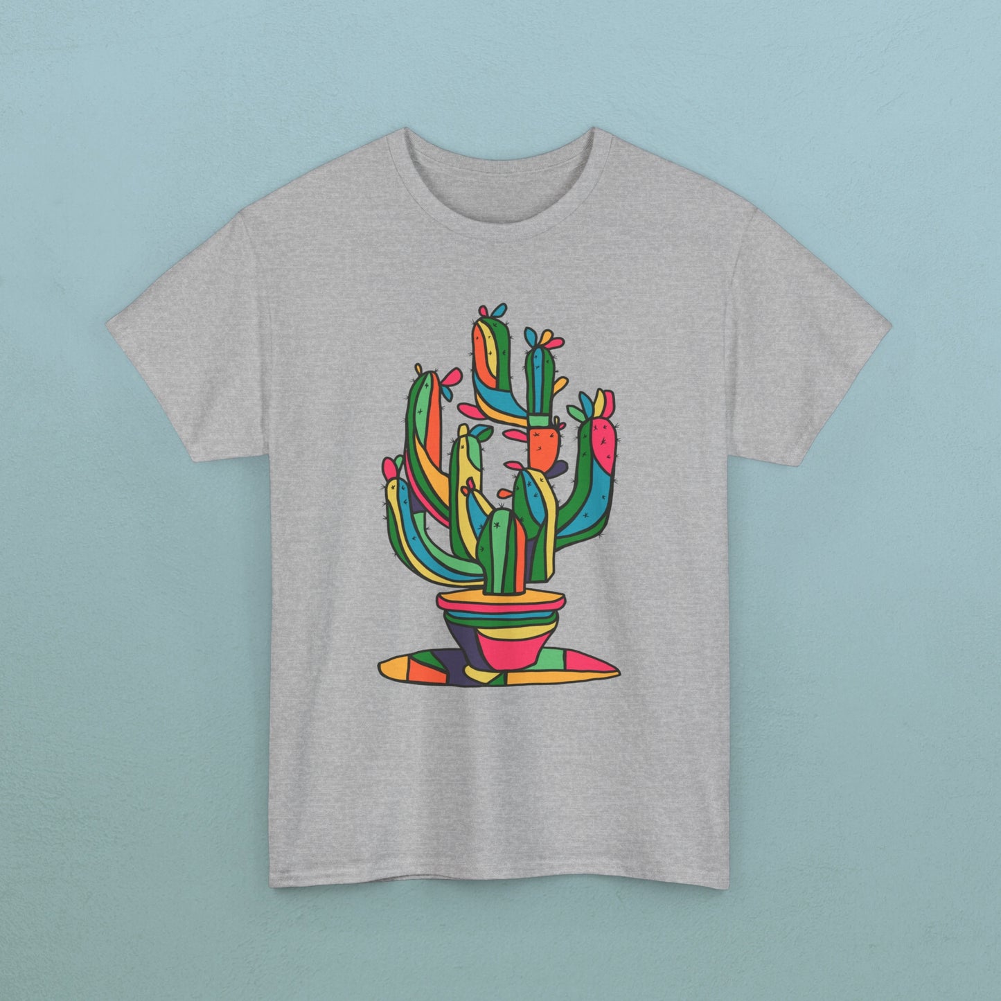 Abstract Cactus - Unisex Cactus T-Shirt