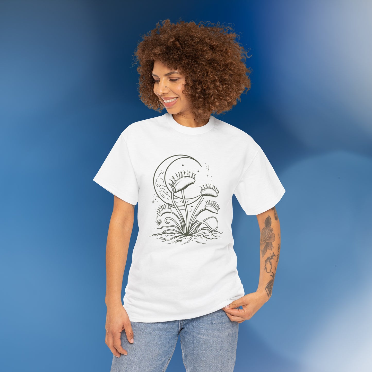 Vintage Flytrap 1 - Unisex Carnivorous Plant T-Shirt